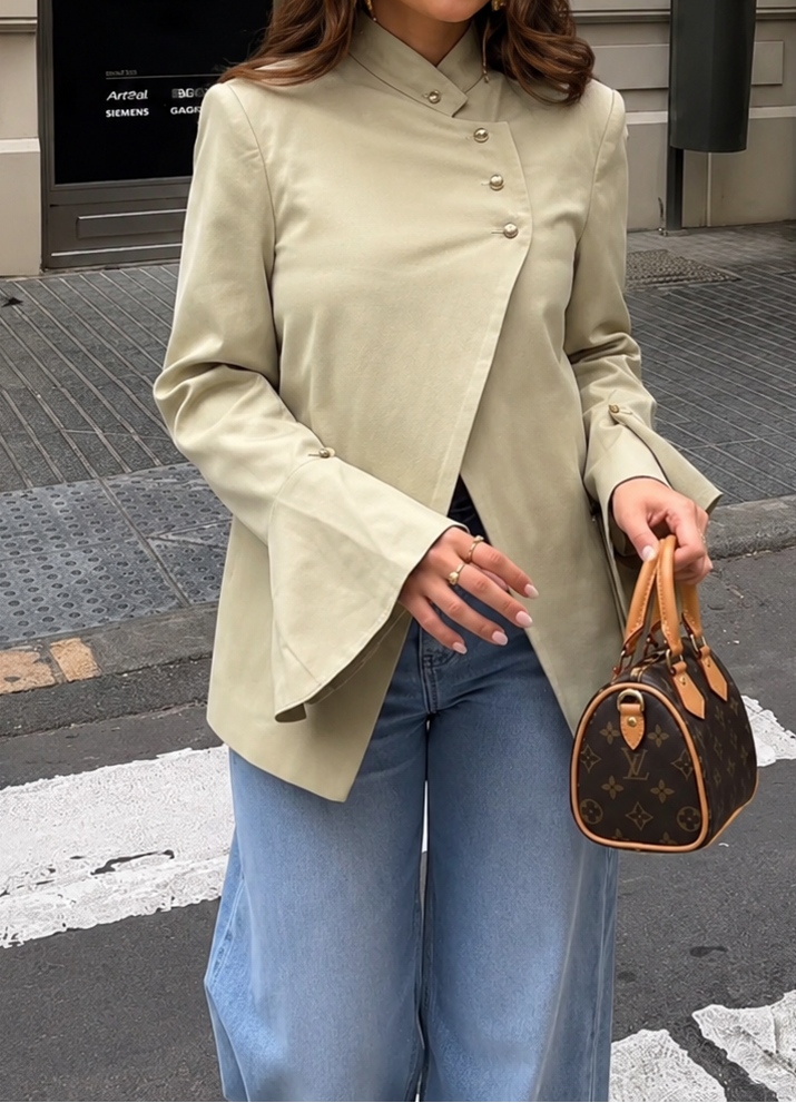 Veste Asymétrique Élégance