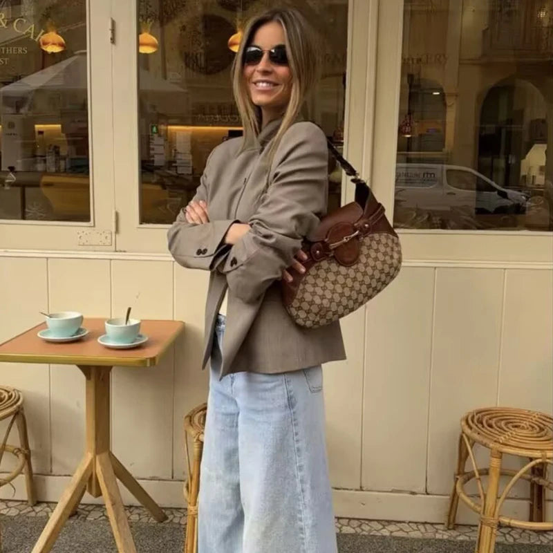 Blouse Blazer Automne