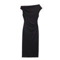 Robe Drapée Asymétrique