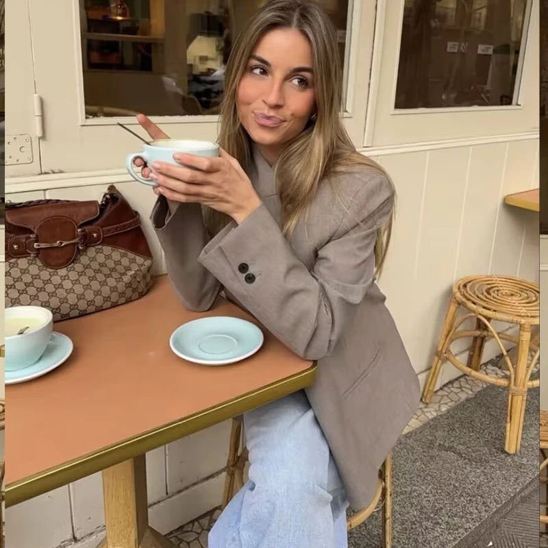 Blouse Blazer Automne