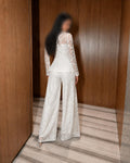Ensemble Dentelle Ivoire Élégance Couture